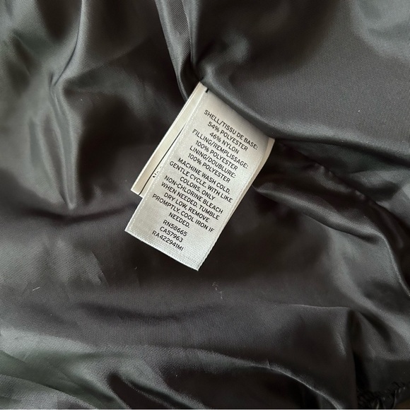 Rachel Parcell Puffer Jacket w/ Hood in Black Sz M - Picture 8 of 8